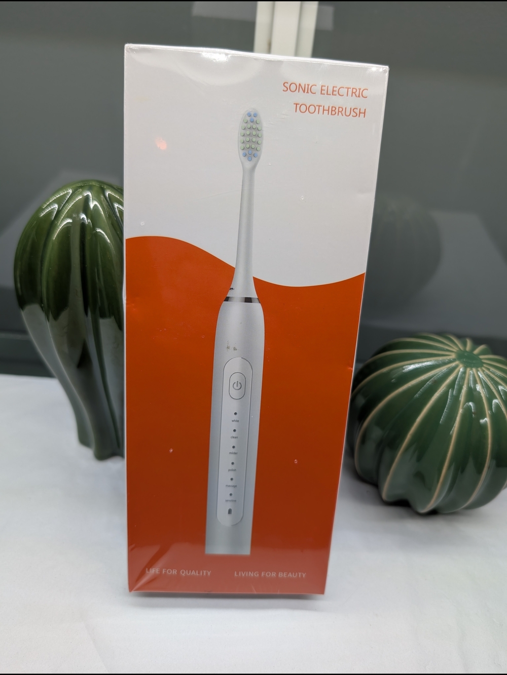 Sonic Electric Toothbrush - White